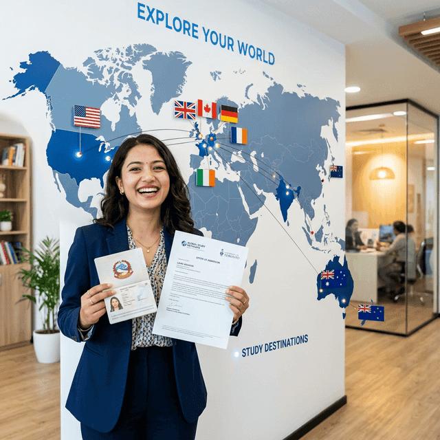 Study Abroad — UK, USA, Canada, Australia, New Zealand & Europe